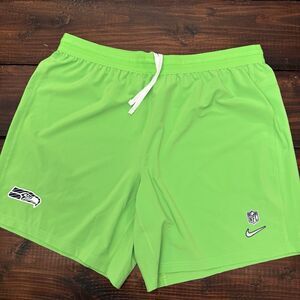 Nike Seattle Seahawks Team Issue On-Field Dri-Fit Shorts